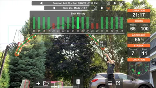 Basketball ShotBot screenshot 5