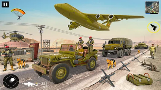 Military Vehicle Transport Sim screenshot 2