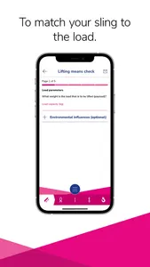 The RUD BUDDYtron lifting app screenshot 2
