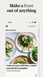 Guardian Feast: Daily Recipes screenshot 0