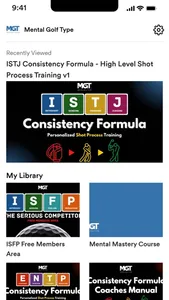 Mental Golf Type screenshot 2