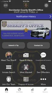 Dorchester County Sheriff MD screenshot 1