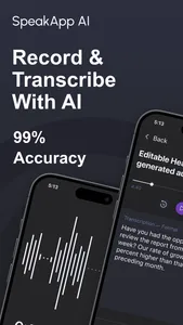SpeakApp AI: Voice Notes screenshot 0