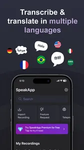 SpeakApp AI: Voice Notes screenshot 4