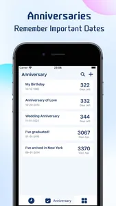 Memo - Timeline · Anniversary screenshot 3