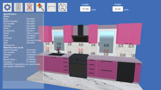 Kitchen Editor 3D screenshot 3