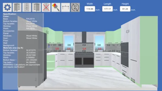 Kitchen Editor 3D screenshot 7