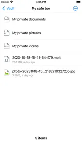 Koofr Vault screenshot 3