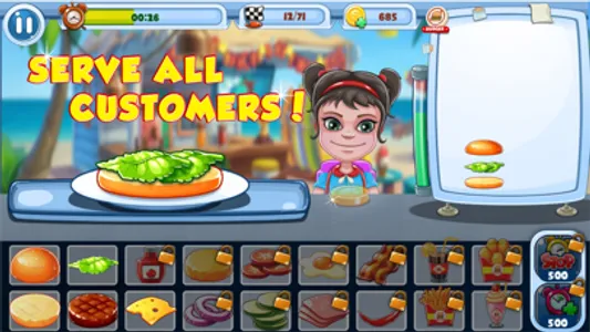 Burger Shop: Fast Food Games screenshot 0
