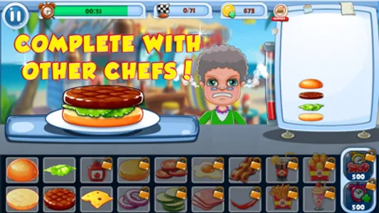 Burger Shop: Fast Food Games screenshot 1