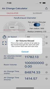 Air Flow Calculator screenshot 2
