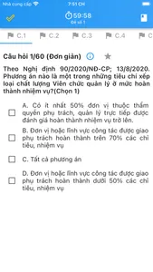 Ôn thi công chức screenshot 1