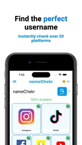 NameChekr - Username Checker screenshot 0