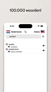 Maleis-Nederlands woordenboek screenshot 1