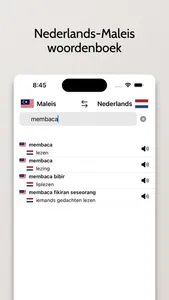 Maleis-Nederlands woordenboek screenshot 2