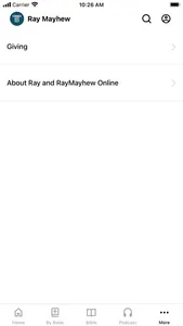 Ray Mayhew Online screenshot 3