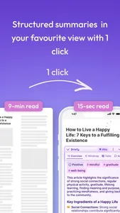 Briefy - AI summary on Safari screenshot 2