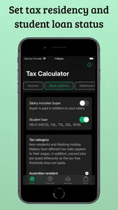Tax Calculator Australia screenshot 1