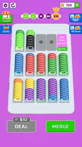 Coin Sort : Merge & Collect screenshot 3