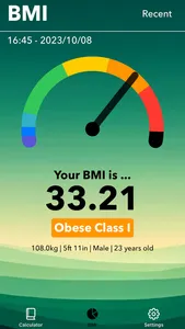 Smart BMI & Health Calculator screenshot 4