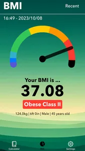 Smart BMI & Health Calculator screenshot 5