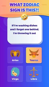 What Zodiac Sign Is This® Quiz screenshot 0