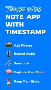 Timenotes: Note with Timestamp screenshot 0