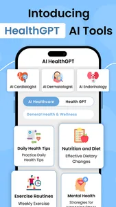 Chatbot AI - Healthcare screenshot 1