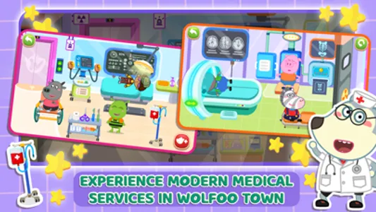 Wolfoo's Town: Dream City Game screenshot 0