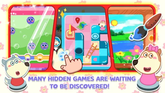 Wolfoo's Town: Dream City Game screenshot 2