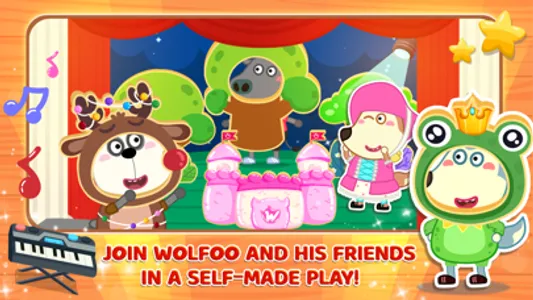 Wolfoo's Town: Dream City Game screenshot 4