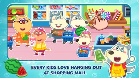 Wolfoo's Town: Dream City Game screenshot 5