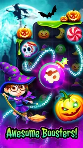 The Halloween Match 3 Puzzle screenshot 1