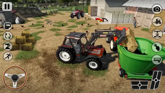 Family Farm Town Village Game screenshot 2