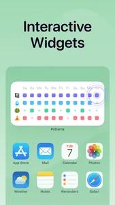 Habit tracker - Patterns screenshot 1