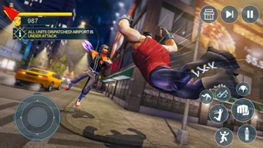 Rope Superhero Fighter Rescue screenshot 4
