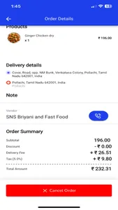box food online delivery app screenshot 7