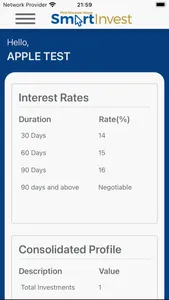 FDH SmartInvest screenshot 1