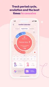 Ovulio Baby: Ovulation Tracker screenshot 2
