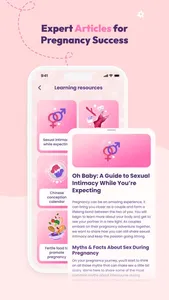 Ovulio Baby: Ovulation Tracker screenshot 4