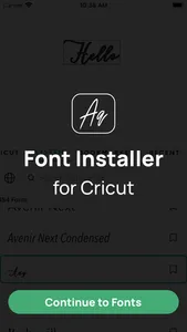 Font Installer for Cricut screenshot 0