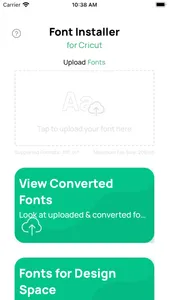 Font Installer for Cricut screenshot 1