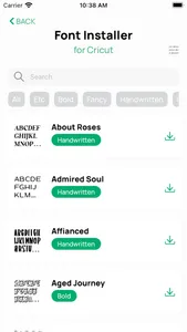 Font Installer for Cricut screenshot 2