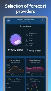 Gusty - weather dashboard screenshot 2