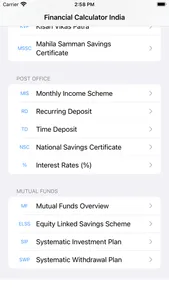 Financial Calculator India App screenshot 1