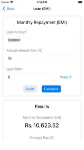 Financial Calculator India App screenshot 4