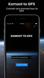 Komoot to GPX screenshot 0