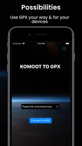 Komoot to GPX screenshot 2