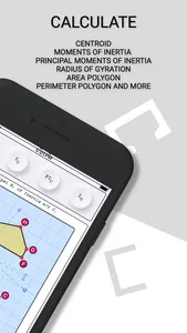 Polygon: Inertia, Centroid screenshot 1