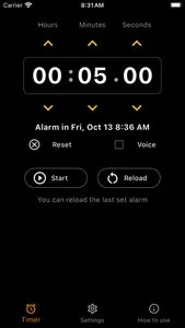 Talking alarm with Text speech screenshot 2
